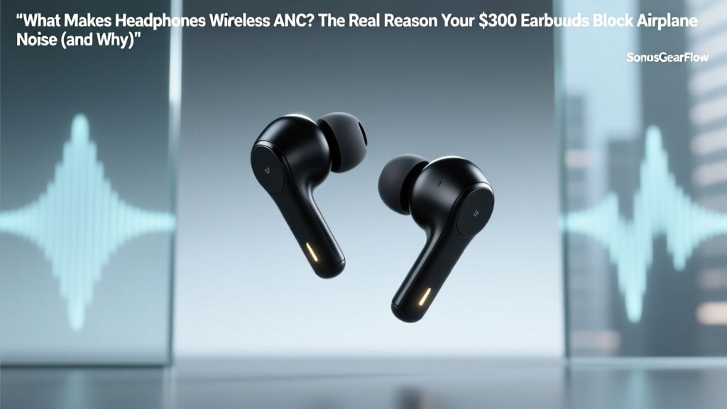 What Makes Headphones Wireless ANC? The Real Reason Your $300 Earbuds Block Airplane Noise (and Why Most 'ANC' Claims Are Marketing Smoke)