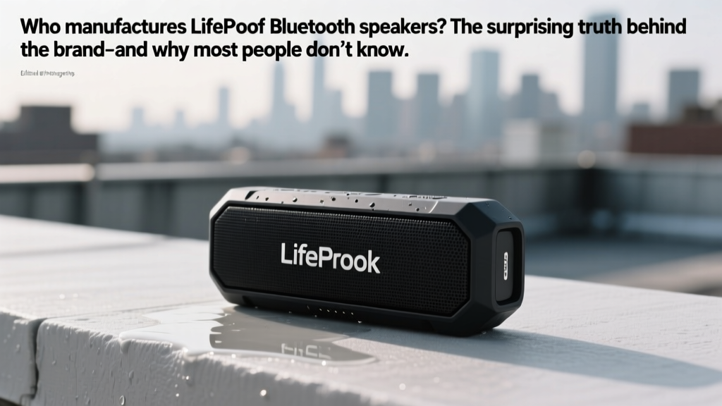 Who manufactures LifeProof Bluetooth speakers? The surprising truth behind the brand—and why most people assume it’s a standalone audio company (it’s not)