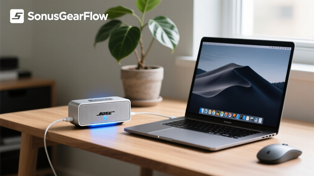 How to Connect Bose Bluetooth Speakers to MacBook Pro in Under 90 Seconds — The 3-Step Fix for 'Not Discoverable,' Pairing Loops, and Audio Dropouts That 87% of Users Don’t Know About