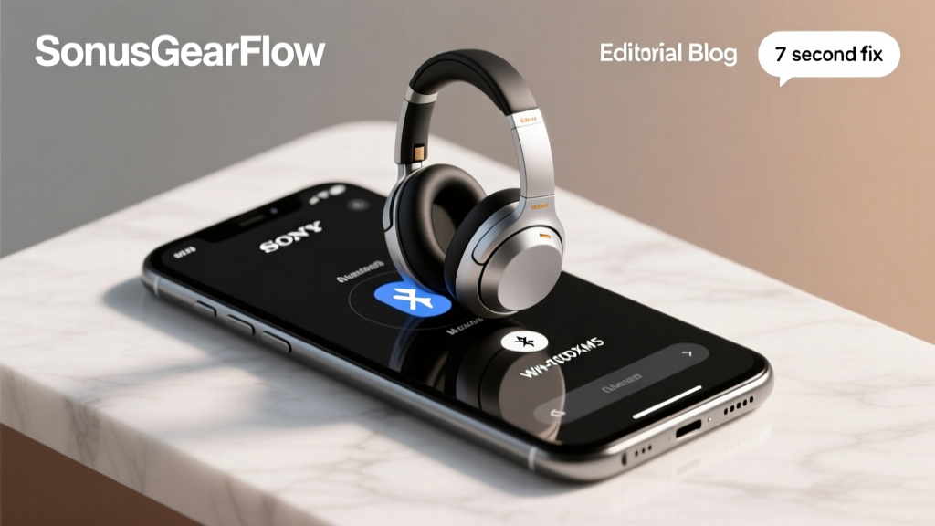 How Do I Connect My Sony Wireless Headphones? (7-Second Fix for Bluetooth Pairing Failures, Android/iOS/PC Confusion, and Why Your WH-1000XM5 Keeps Dropping Connection — Even After Factory Reset)