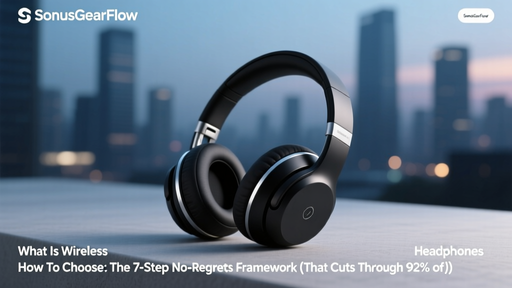 What Is Wireless Headphones How To Choose: The 7-Step No-Regrets Framework (That Cuts Through 92% of Marketing Hype and Saves You $180+ in Buyer’s Remorse)