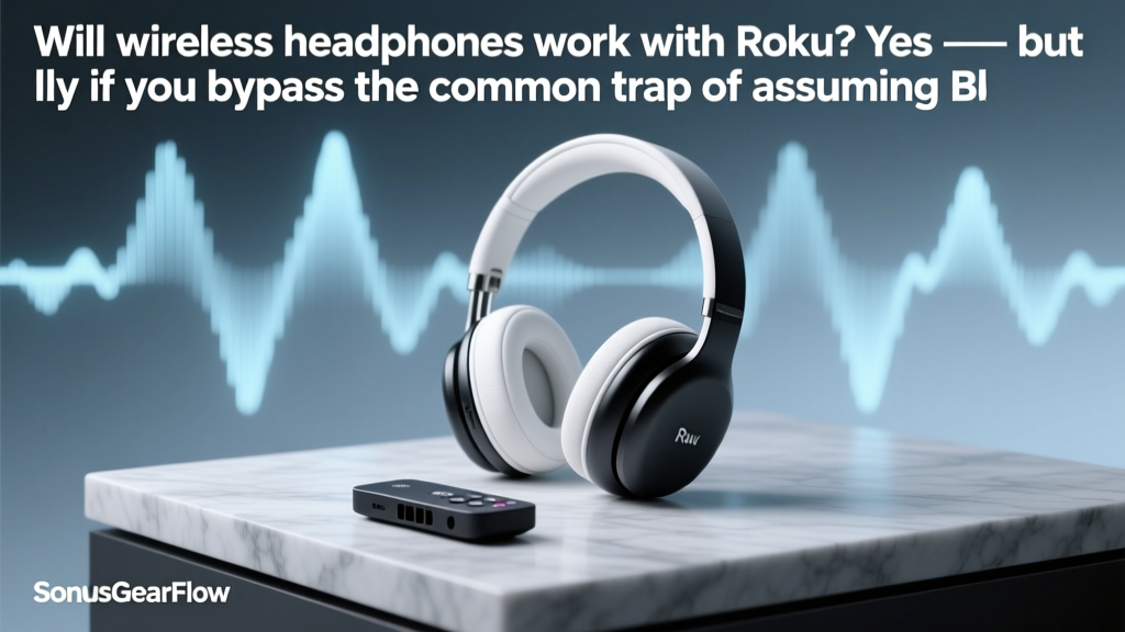 Will wireless headphones work with Roku? Yes — but only if you bypass the common trap of assuming Bluetooth works out of the box (here’s exactly how to get private, lag-free audio in under 5 minutes)