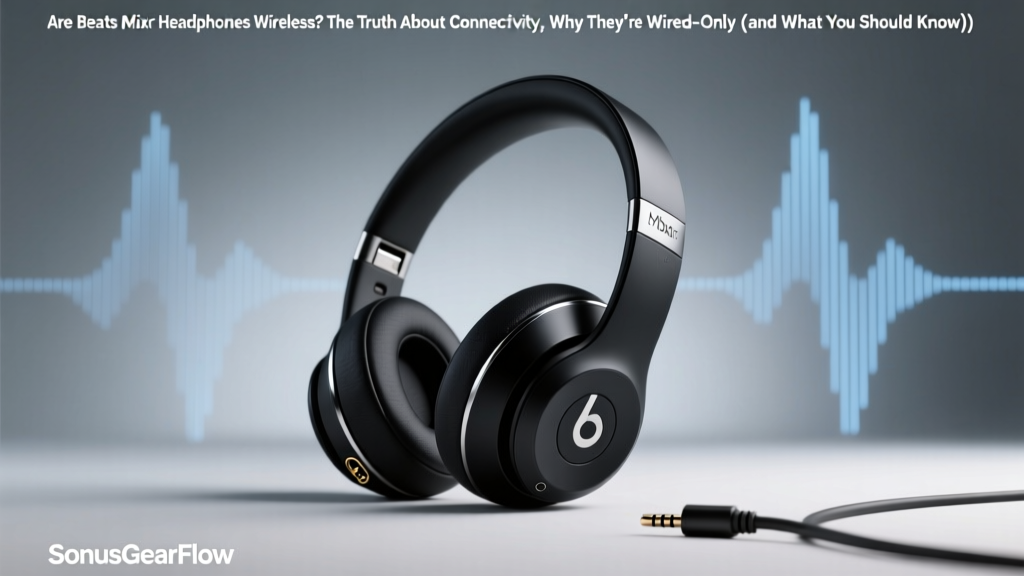 Are Beats Mixr Headphones Wireless? The Truth About Connectivity, Why They’re Wired-Only (and What to Use Instead in 2024)