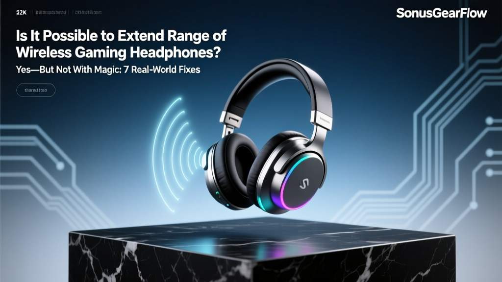 Is It Possible to Extend Range of Wireless Gaming Headphones? Yes—But Not With Magic: 7 Real-World Fixes That Actually Work (Backed by RF Engineering & Latency Benchmarks)