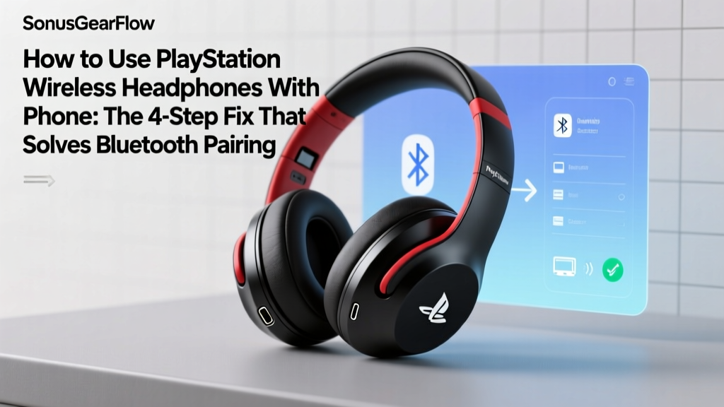 How to Use PlayStation Wireless Headphones With Phone: The 4-Step Fix That Solves Bluetooth Pairing Failures, Audio Lag, and Mic Dropouts (No Dongle Needed)