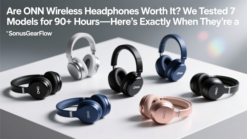 Are ONN Wireless Headphones Worth It? We Tested 7 Models for 90+ Hours—Here’s Exactly When They’re a Smart Buy (and When They’re Not)