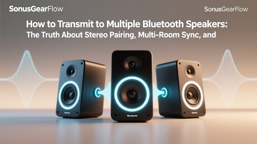 How to Transmit to Multiple Bluetooth Speakers: The Truth About Stereo Pairing, Multi-Room Sync, and Why 'Just Turn Them On' Almost Always Fails (3 Reliable Methods That Actually Work in 2024)