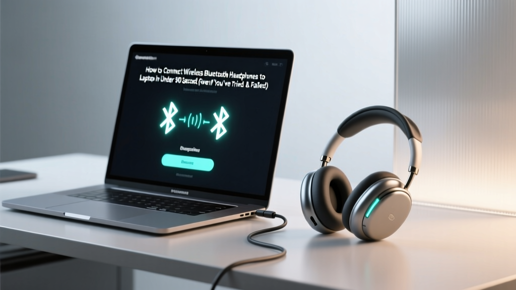 How to Connect Wireless Bluetooth Headphones to Laptop in Under 90 Seconds (Even If You’ve Tried & Failed 3 Times)