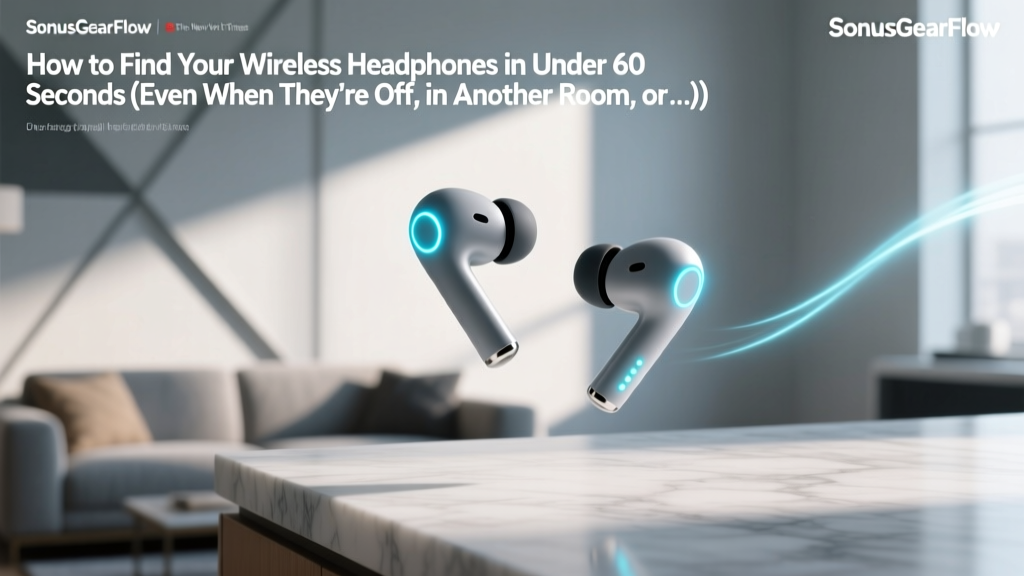 How to Find Your Wireless Headphones in Under 60 Seconds (Even When They’re Off, in Another Room, or Buried in a Couch Cushion)
