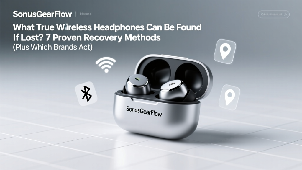 What true wireless headphones can be found if lost? 7 proven recovery methods (plus which brands actually work—and which are just marketing hype)