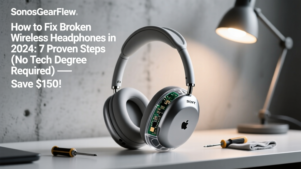 How to Fix Broken Wireless Headphones in 2024: 7 Proven Steps (No Tech Degree Required) — Save $150+ vs. Replacement & Avoid 3 Common Mistakes That Worsen the Damage