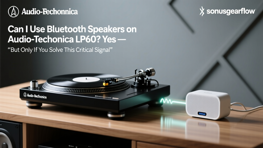 Can I Use Bluetooth Speakers on Audio-Technica LP60? Yes — But Only If You Solve This Critical Signal Path Gap (Here’s Exactly How to Do It Right Without Distortion or Latency)