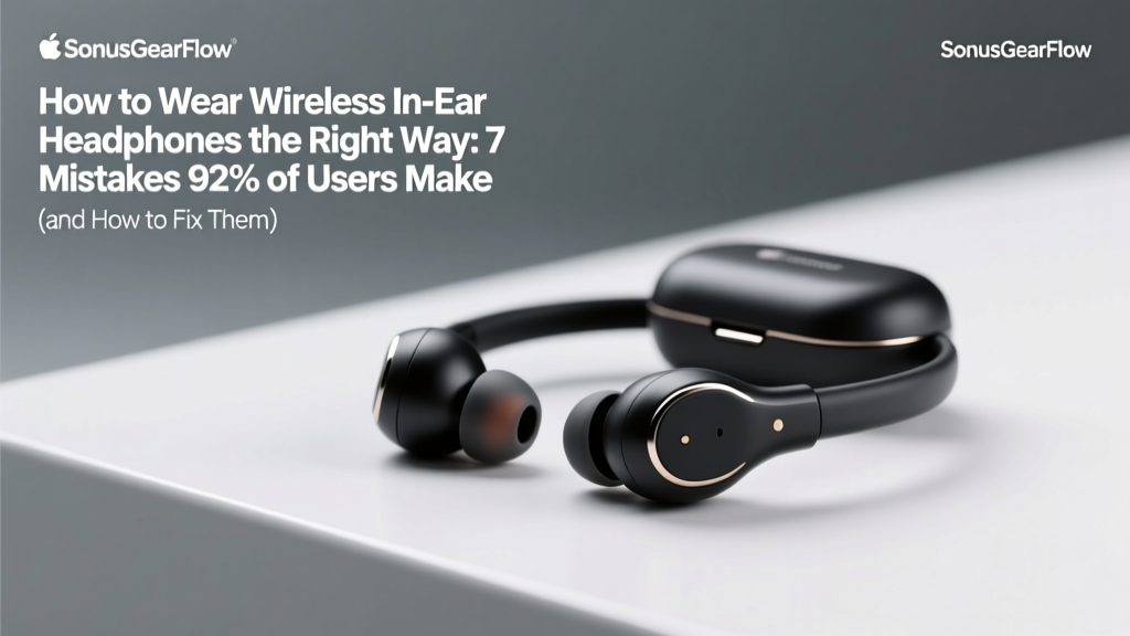 How to Wear Wireless In-Ear Headphones the Right Way: 7 Mistakes 92% of Users Make (and How to Fix Them in Under 60 Seconds)