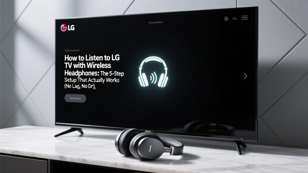 How to Listen to LG TV with Wireless Headphones: The 5-Step Setup That Actually Works (No Lag, No Dropouts, No Guesswork)