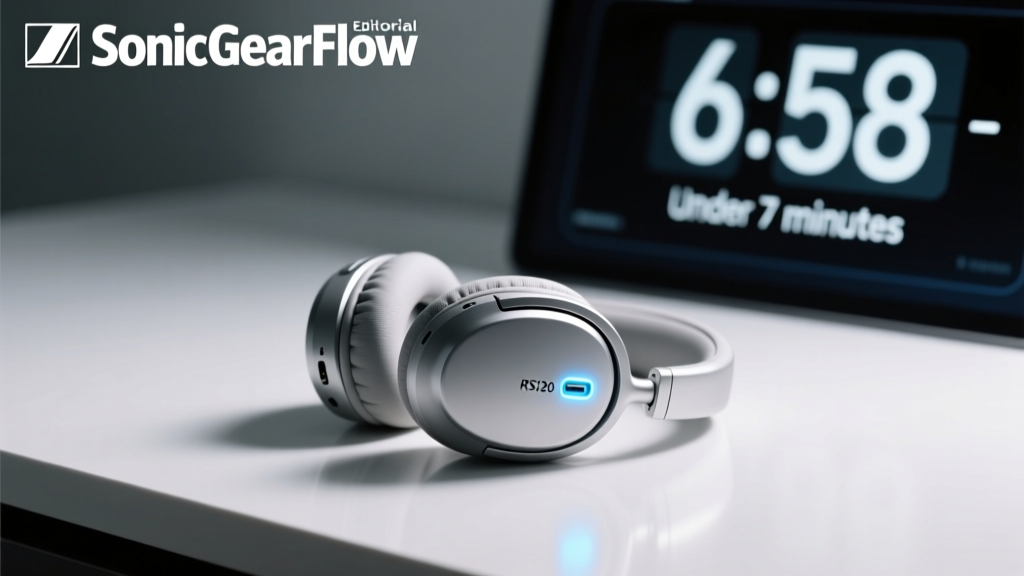 How to Setup Sennheiser RS120 Wireless Headphones in Under 7 Minutes (No Manual Needed — Just Plug, Sync & Hear Crystal-Clear TV Audio)