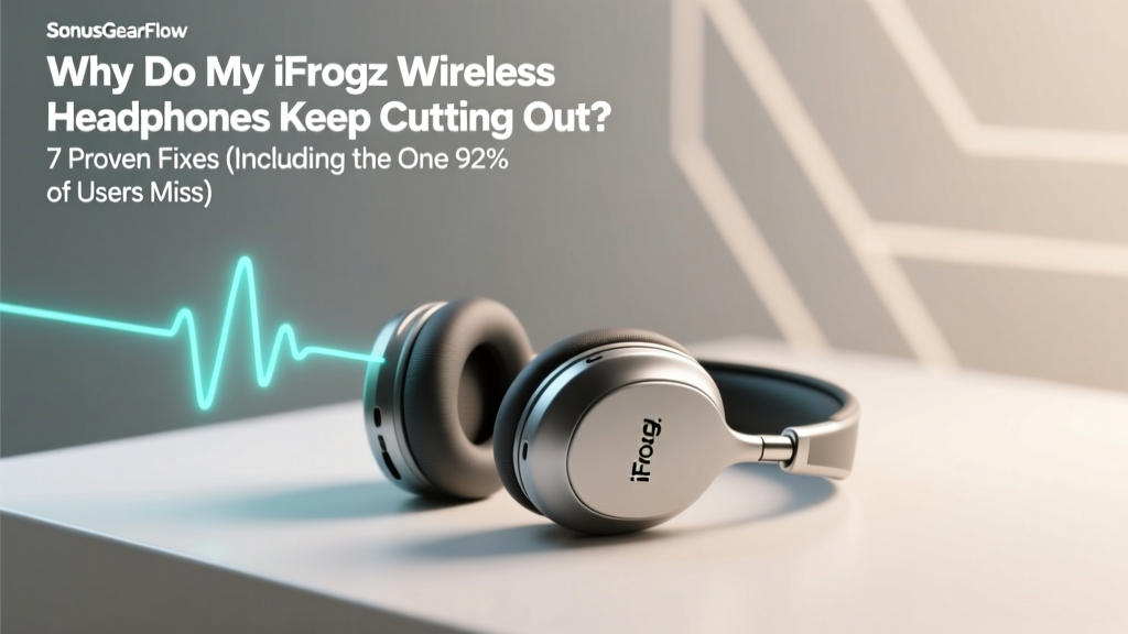Why Do My iFrogz Wireless Headphones Keep Cutting Out? 7 Proven Fixes (Including the One 92% of Users Miss — It’s Not Battery or Distance)