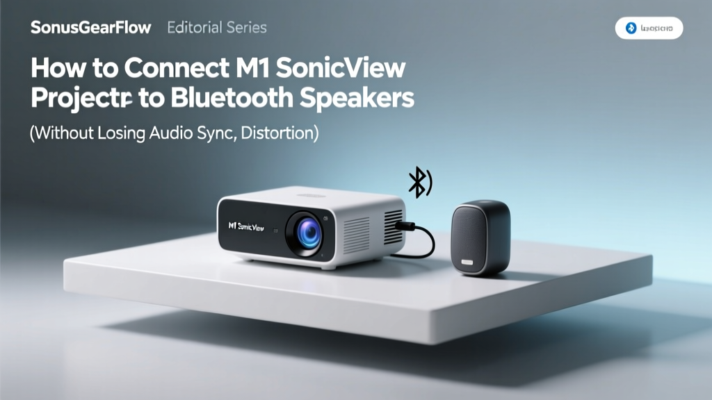 How to Connect M1 SonicView Projector to Bluetooth Speakers (Without Losing Audio Sync, Distortion, or Your Patience) — A Step-by-Step Fix for the 3 Most Common Failures