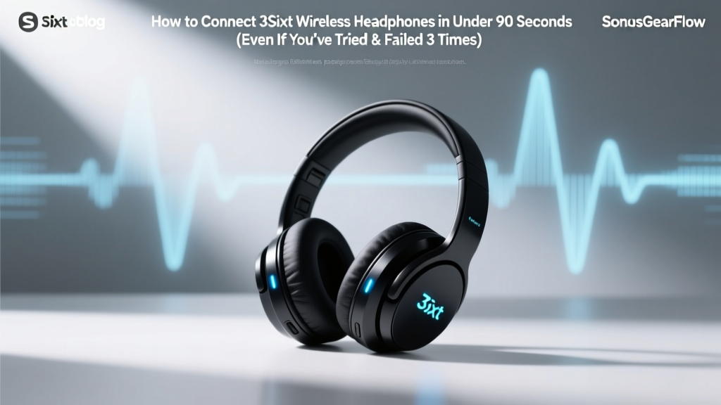 How to Connect 3Sixt Wireless Headphones in Under 90 Seconds (Even If You’ve Tried & Failed 3 Times — Here’s Why It Keeps Failing)