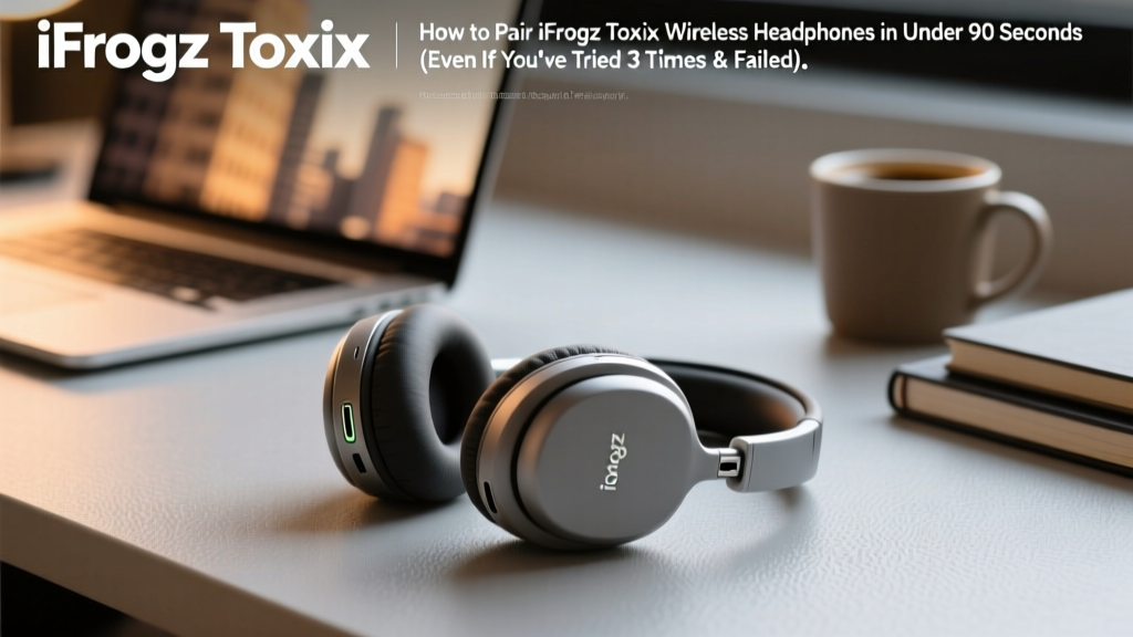 How to Pair iFrogz Toxix Wireless Headphones in Under 90 Seconds (Even If You’ve Tried 3 Times & Failed — Here’s the Exact Button Combo Your Manual Skipped)