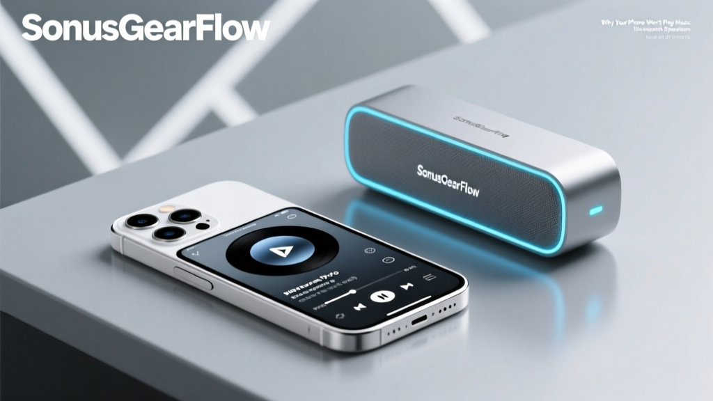 Why Your iPhone Won’t Play Music Through Bluetooth Speakers (And Exactly How to Fix It in Under 90 Seconds — No Restarting Required)