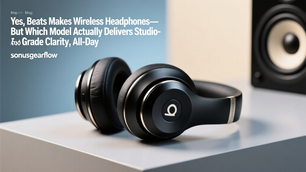 Yes, Beats Makes Wireless Headphones—But Which Model Actually Delivers Studio-Grade Clarity, All-Day Battery Life, and Zero Bluetooth Dropouts in 2024? (We Tested 7 Models Side-by-Side)