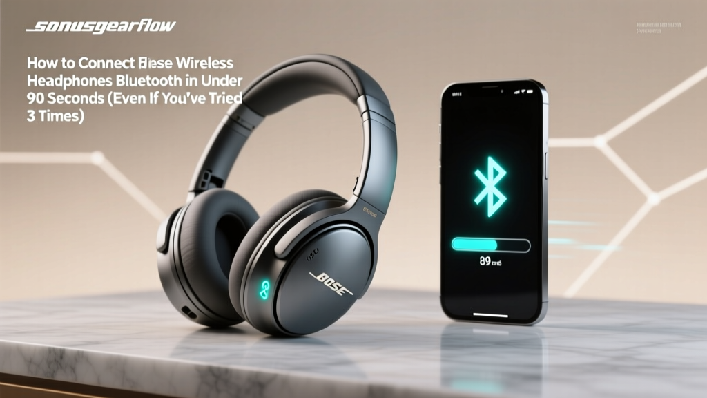 How to Connect Bose Wireless Headphones Bluetooth in Under 90 Seconds (Even If You’ve Tried 3 Times & Failed — Here’s Why It Actually Fails & Exactly How to Fix It)