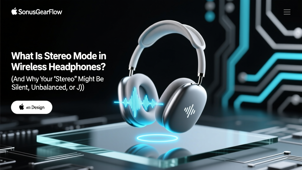 What Is Stereo Mode in Wireless Headphones? (And Why Your 'Stereo' Might Be Silent, Unbalanced, or Just Plain Wrong — Here’s How to Fix It in 90 Seconds)
