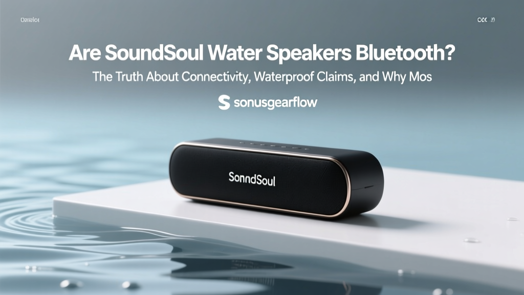 Are SoundSoul Water Speakers Bluetooth? The Truth About Connectivity, Waterproof Claims, and Why Most Buyers Overlook This Critical Spec Before Buying