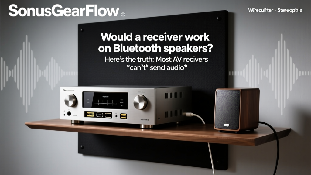 Would a receiver work on Bluetooth speakers? Here’s the truth: Most AV receivers *can’t* send audio *to* Bluetooth speakers — but there’s a smart, affordable workaround that saves you from buying new gear (and avoids signal degradation).