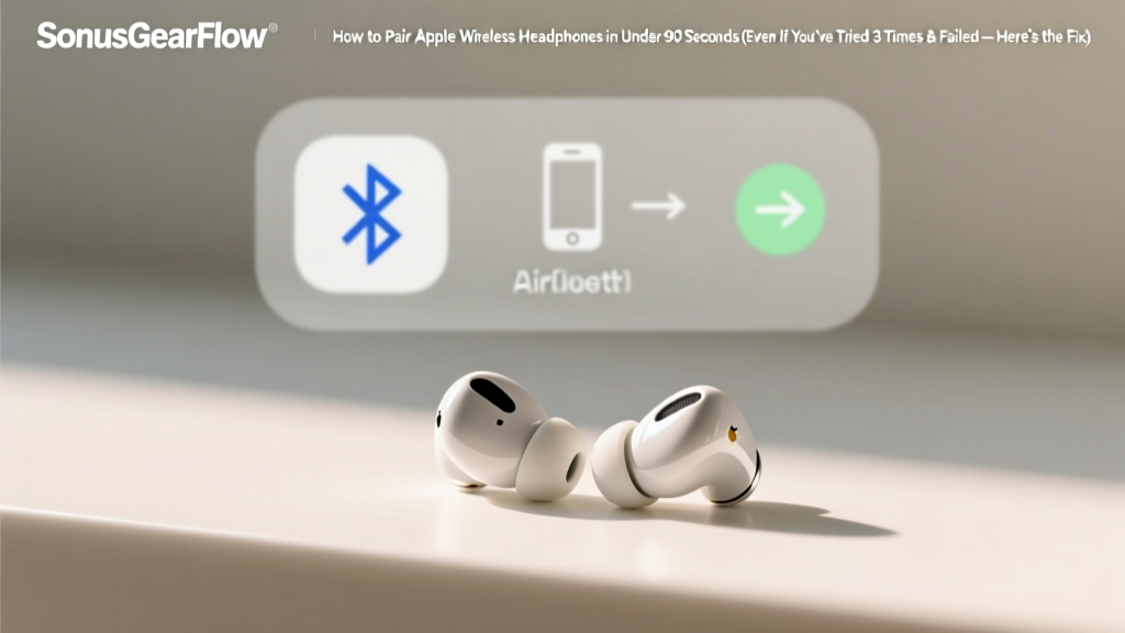 How to Pair Apple Wireless Headphones in Under 90 Seconds (Even If You’ve Tried 3 Times & Failed — Here’s What Your iPhone Isn’t Telling You)