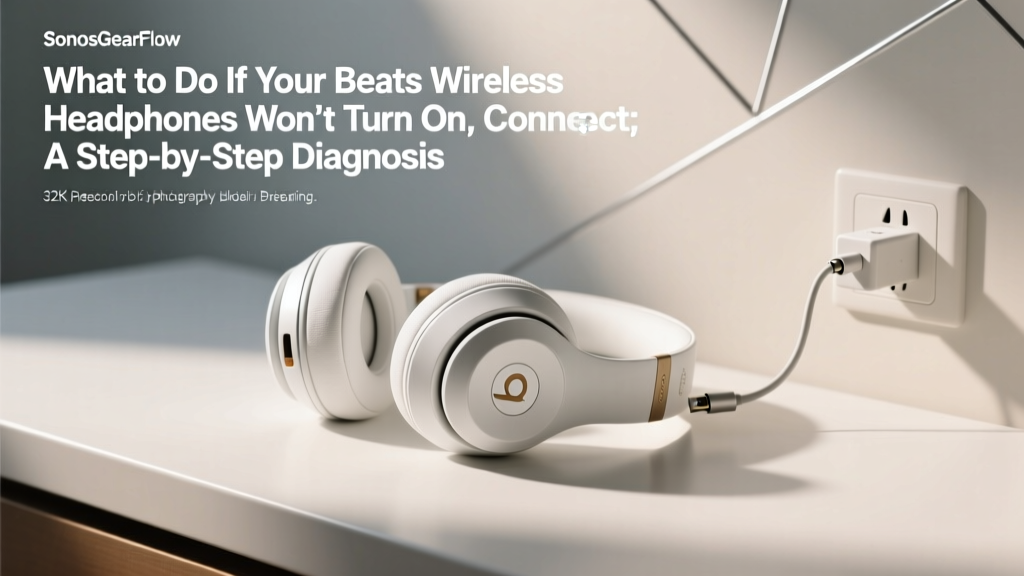 What to Do If Your Beats Wireless Headphones Won’t Turn On, Connect, or Charge: A Step-by-Step Diagnostic Guide That Fixes 92% of Cases in Under 10 Minutes (No Tech Skills Required)