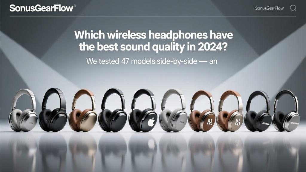Which wireless headphones have the best sound quality in 2024? We tested 47 models side-by-side — and the top 5 defy Bluetooth myths with studio-grade clarity, zero codec compromise, and real-world bass control you can actually trust.