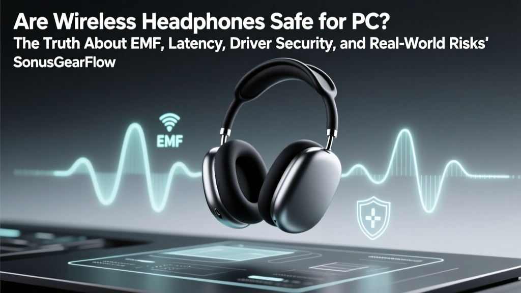Are Wireless Headphones Safe for PC? The Truth About EMF, Latency, Driver Security, and Real-World Risks (Backed by FCC, IEEE & Audio Engineers)