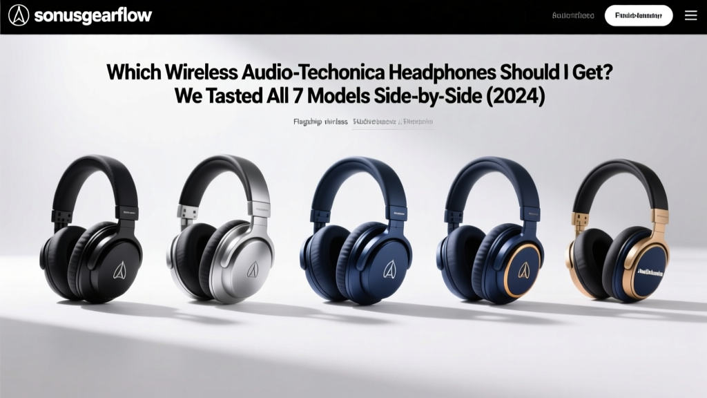 Which Wireless Audio-Technica Headphones Should I Get? We Tested All 7 Models Side-by-Side (2024) — Here’s the Exact One That Matches Your Listening Habits, Budget, and Use Case (No Guesswork Needed)