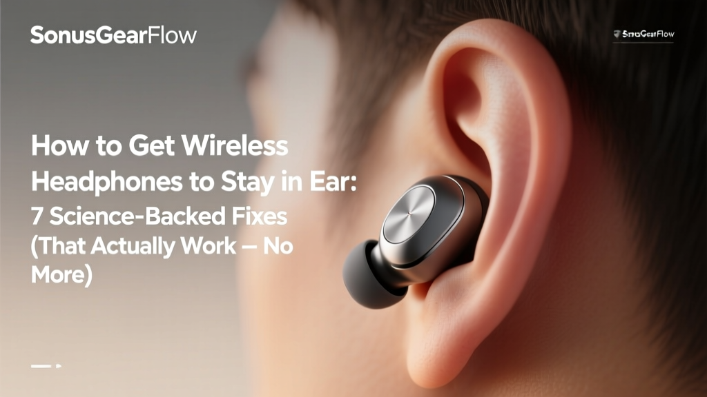 How to Get Wireless Headphones to Stay in Ear: 7 Science-Backed Fixes (That Actually Work — No More Constant Readjusting or Dropping Mid-Workout)