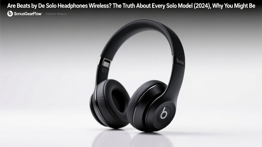 Are Beats by Dre Solo Headphones Wireless? The Truth About Every Solo Model (2024), Why You Might Be Paying for Bluetooth You Can’t Use, and Which Exact Version Actually Delivers Real Wireless Freedom