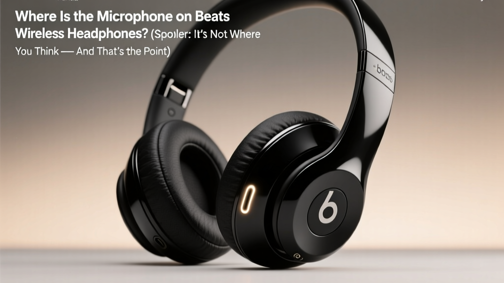 Where Is the Microphone on Beats Wireless Headphones? (Spoiler: It’s Not Where You Think — And That’s Why Your Calls Sound Muffled)