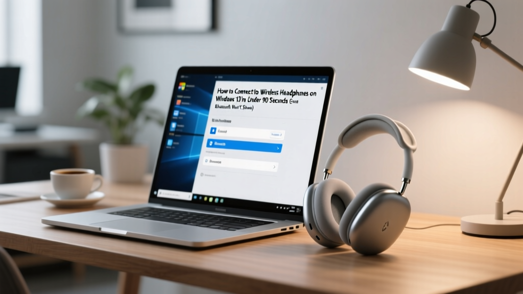How to Connect to Wireless Headphones on Windows 10 in Under 90 Seconds (Even If Bluetooth Won’t Show Up, Pairing Fails, or Sound Drops After 2 Minutes)