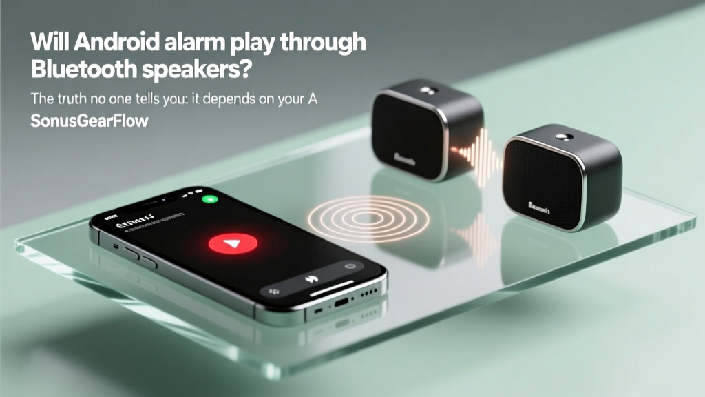 Will Android alarm play through Bluetooth speakers? The truth no one tells you: it depends on your Android version, speaker firmware, and hidden system settings — here’s exactly how to make it work (or why it fails)