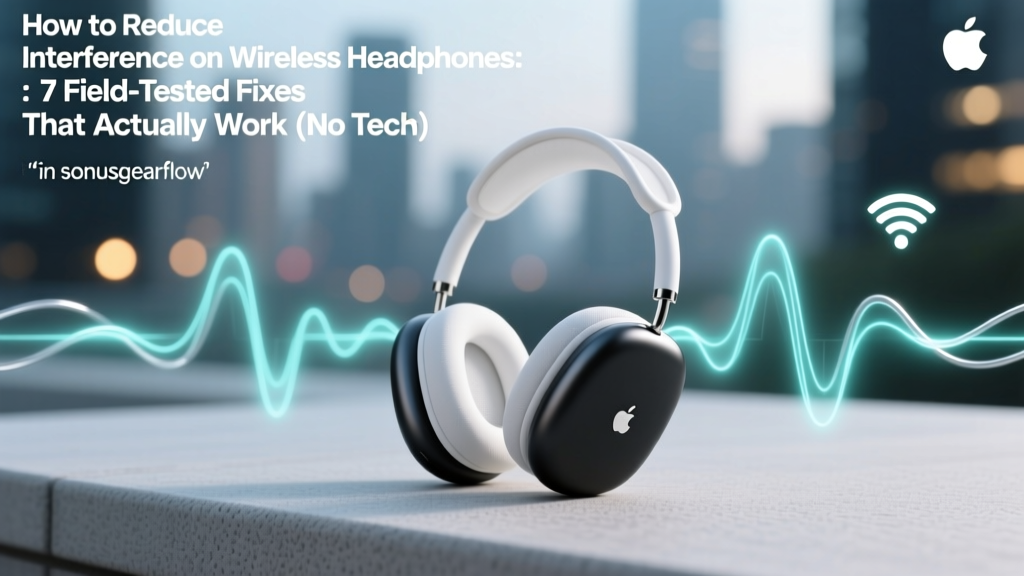 How to Reduce Interference on Wireless Headphones: 7 Field-Tested Fixes That Actually Work (No Tech Degree Required)