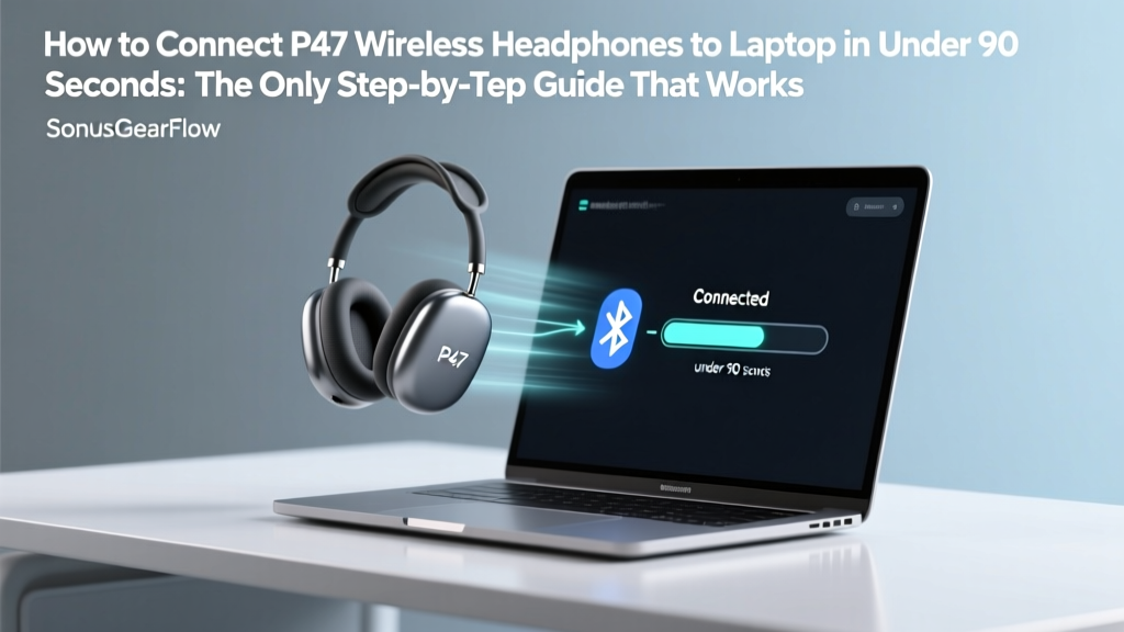 How to Connect P47 Wireless Headphones to Laptop in Under 90 Seconds: The Only Step-by-Step Guide That Fixes Bluetooth Lag, Pairing Loops, and 'Device Not Found' Errors — No Tech Degree Required