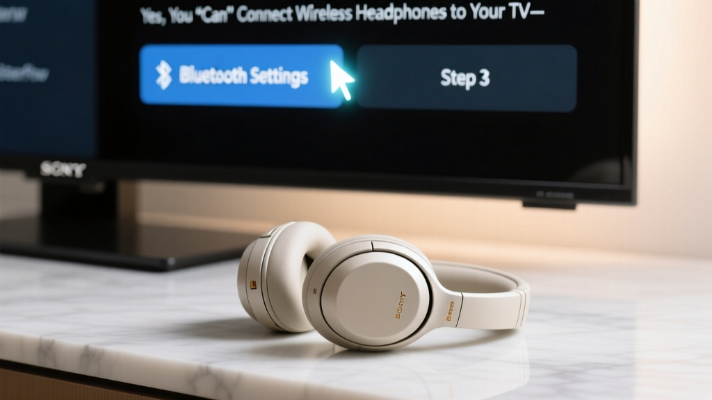 Yes, You *Can* Connect Wireless Headphones to Your Sony TV—But 90% of Users Fail at Step 3 (Here’s the Exact Fix for Every Model from X90J to A95L)