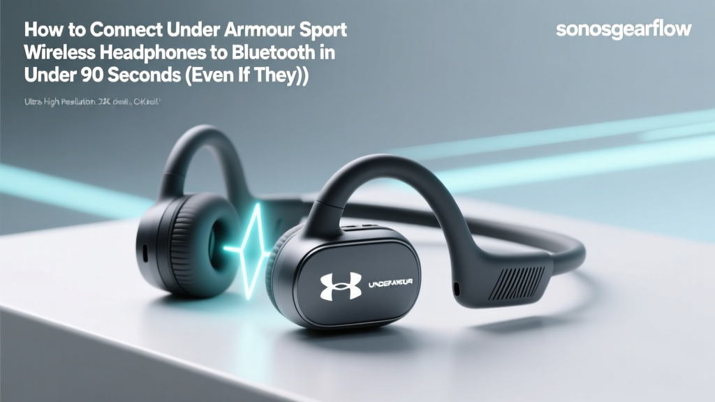 How to Connect Under Armour Sport Wireless Headphones to Bluetooth in Under 90 Seconds (Even If They Won’t Pair or Keep Disconnecting)