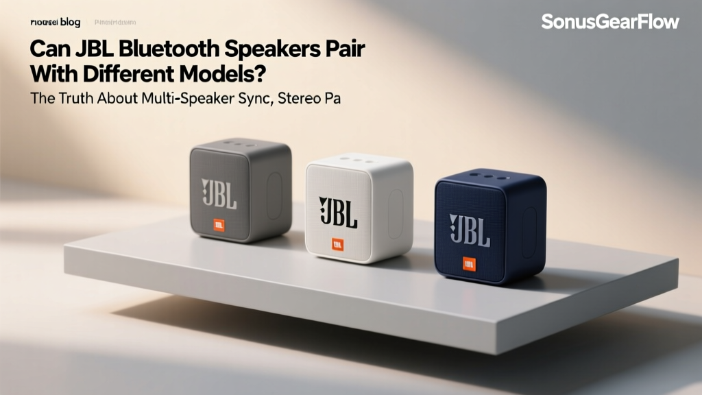 Can JBL Bluetooth Speakers Pair With Different Models? The Truth About Multi-Speaker Sync, Stereo Pairing, and Why Your Flip 6 Won’t Talk to Your Boombox 3 (Without This Fix)