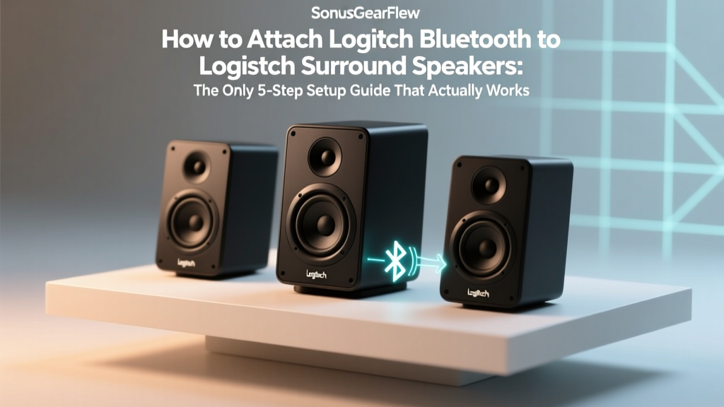 How to Attach Logitech Bluetooth to Logitech Surround Speakers: The Only 5-Step Setup Guide That Actually Works (No Pairing Loops, No Audio Dropouts, No Guesswork)