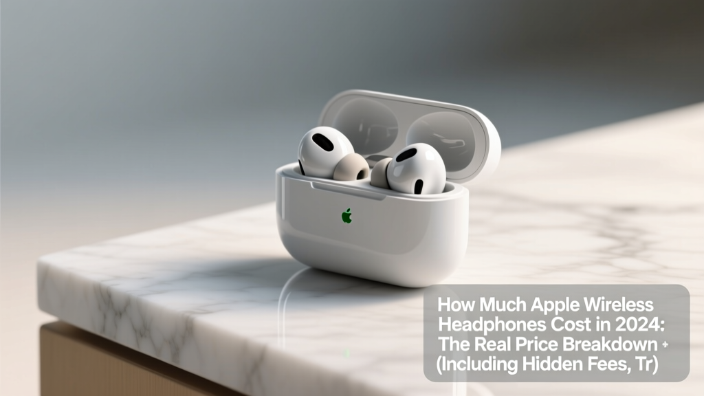 How Much Apple Wireless Headphones Cost in 2024: The Real Price Breakdown (Including Hidden Fees, Trade-In Value, and When to Wait for Discounts)