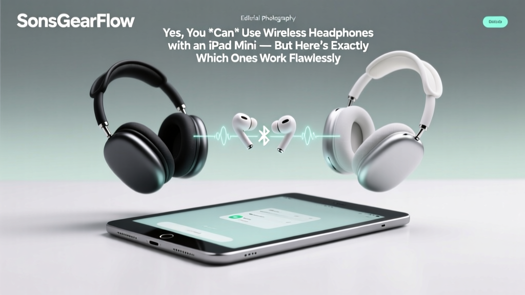 Yes, You *Can* Use Wireless Headphones with an iPad Mini — But Here’s Exactly Which Ones Work Flawlessly in 2024 (and Which Will Frustrate You With Lag, Dropouts, or No Mic Support)