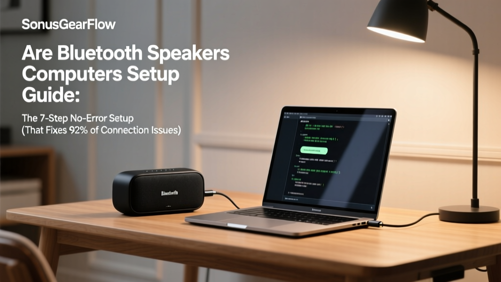 Are Bluetooth Speakers Computers Setup Guide: The 7-Step No-Error Setup (That Fixes 92% of Connection Failures, Lag, and Audio Dropouts in Under 4 Minutes)