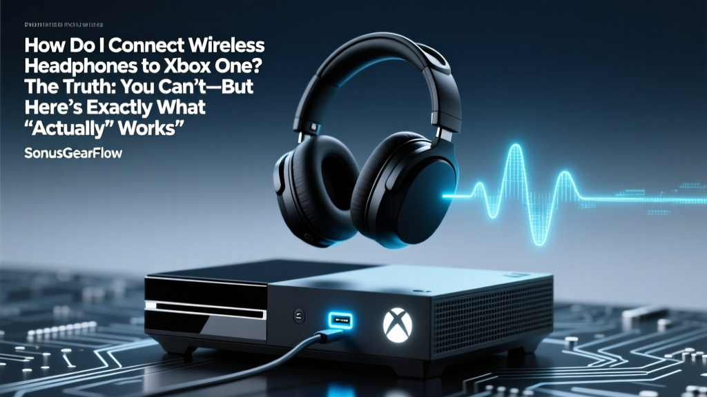 How Do I Connect Wireless Headphones to Xbox One? The Truth: You Can’t—But Here’s Exactly What *Actually* Works in 2024 (No Bluetooth, No Guesswork, Just Verified Solutions)