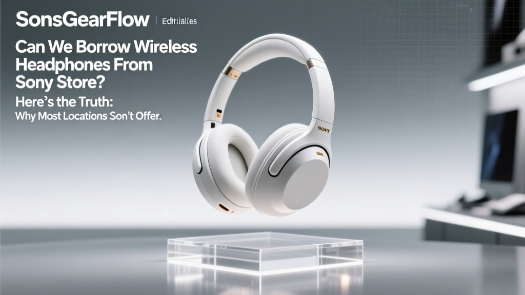Can We Borrow Wireless Headphones From Sony Store? Here’s the Truth: Why Most Locations Don’t Offer Loaners (But These 3 Verified Alternatives Let You Test Before You Buy — Risk-Free)
